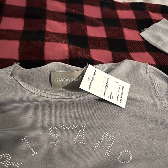 Zadig & Voltaire small and Medium crew neck long sleeve - Picture 1 of 10